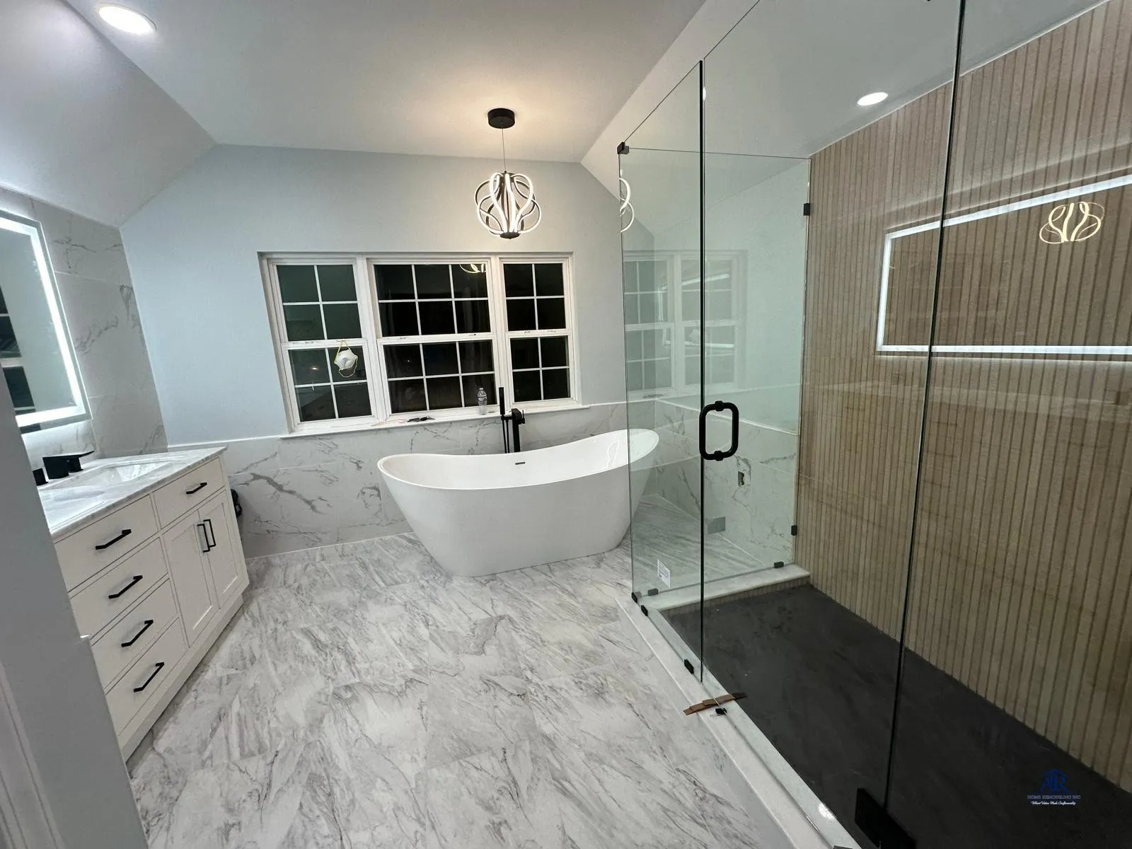 Elegant Vanity Installation